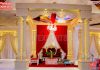 Gorgeous Wedding Triveni Mandap Decor Gorgeous Wedding Triveni Mandap Decor