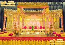 Grand Palace Theme Indian Wedding Mandap Grand Palace Theme Indian Wedding Mandap
