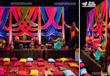 Grand Punjabi Style Mehndi Event Decoration Grand Punjabi Style Mehndi Event Decoration