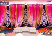 Indian Wedding Embroidered Velvet Backdrops Indian Wedding Embroidered Velvet Backdrops