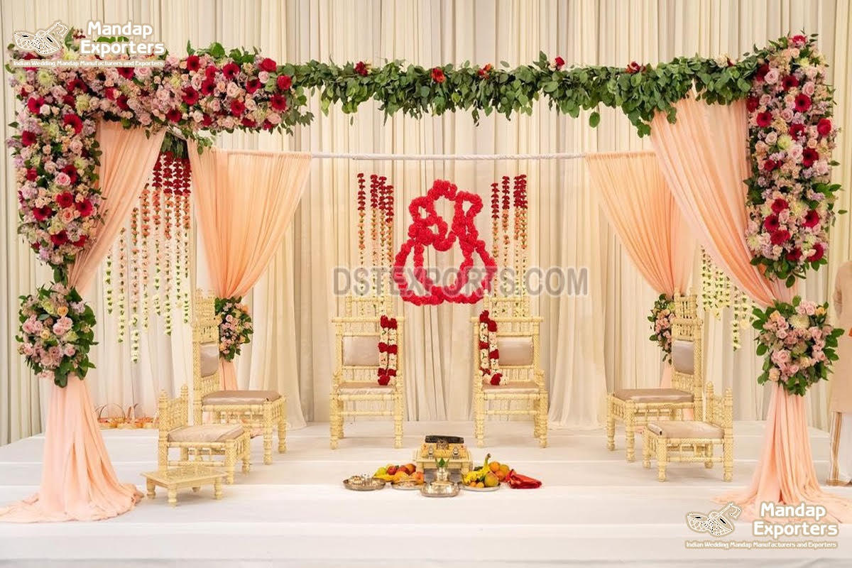 Latest Design  Wedding Mandap Sankheda Chairs 