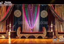 Muslim Wedding Mughal Style Sofa Set Muslim Wedding Mughal Style Sofa Set