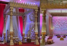 New Style Dazzling Wedding Mandap Set New Style Dazzling Wedding Mandap Set