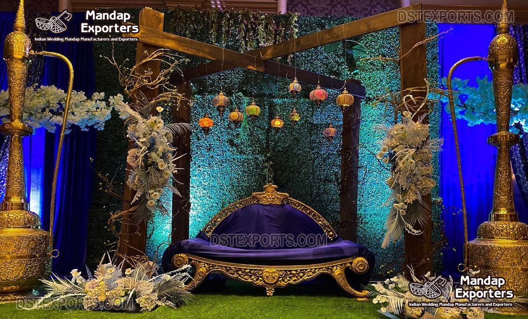 Nigerian Style Wedding Stage Couch