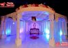 Royal White Palace Wedding Mandap Set Royal White Palace Wedding Mandap Set