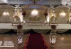 Stylish Mustache Design Wedding Stage Decor Stylish Mustache Design Wedding Stage Decor