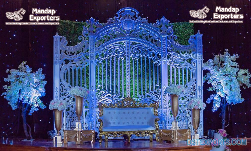 Amazing Reception Stage Backdrop Gate Panel