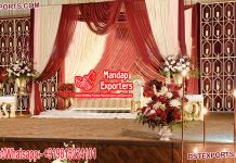 Attractive Candle Backdrop Wall or Wedding Stage