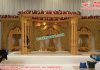 Best South Asian Wedding Triple Pillars Mandap