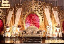 Classical Oval Panel For Wedding Reception Stage Classical Oval Panel For Wedding Reception Stage