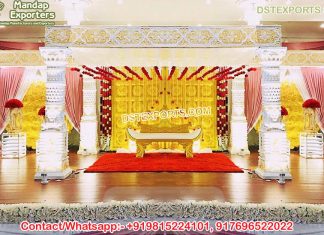 Dilwara Mandap for Indian Wedding Ceremony