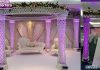 Dreamy Wedding Day Crystal Mandap Decor Dreamy Wedding Day Crystal Mandap Decor