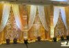 Golden Wedding Stage Backdrop Frames Golden Wedding Stage Backdrop Frames