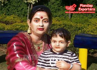 Indian Fiber Statues for Park and Gardens