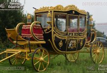 Royal Black Gold Wedding Horse Coach Carriage Royal Black Gold Wedding Horse Coach Carriage