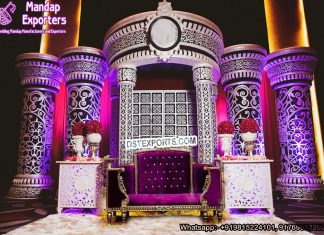 Royal Reception Castle Style Stage Decoration