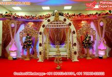 Traditional & Classy South Indian Wedding Stage