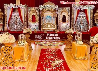 Best Stage Decoration for South Indian Wedding