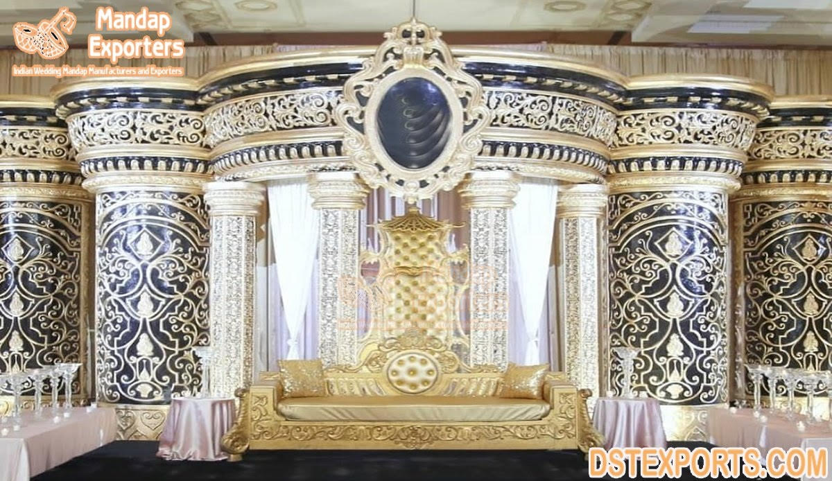 Bollywood Wedding Night Function Stage Setup