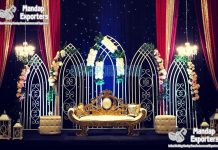 Canadian Wedding Stage Metal Props For Decoration Canadian Wedding Stage Metal Props For Decoration
