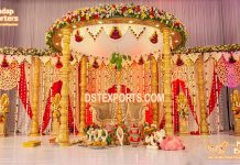 Grand Wooden Carved South Wedding Mandap Grand Wooden Carved South Wedding Mandap