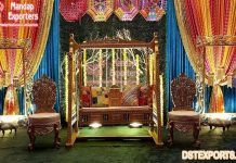 Indian Sangeet Night Wedding Stage Setup Indian Sangeet Night Wedding Stage Setup