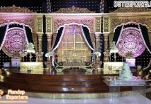 Latest Bollywood Style Wedding Stage Decor Latest Bollywood Style Wedding Stage Decor