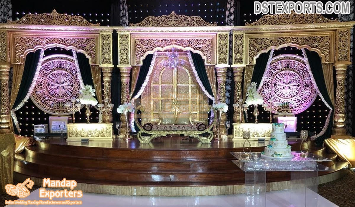 Latest Bollywood Style Wedding Stage Decor