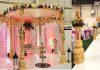 South Indian Wedding Wooden Lotus Mandap South Indian Wedding Wooden Lotus Mandap