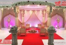 Stunning Royal Palace Wedding FRP Mandap Decor Stunning Royal Palace Wedding FRP Mandap Decor