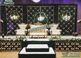 Unique Candle Wall For Wedding Stage Backdrop Unique Candle Wall For Wedding Stage Backdrop