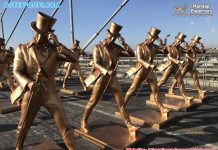 Wholesale Johnnie Walker Statues in Fiber Wholesale Johnnie Walker Statues in Fiber