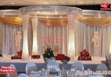 Dreamy Wedding Palazzo Pillar Crystal Mandaps Dreamy Wedding Palazzo Pillar Crystal Mandaps