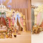 Hindu Wedding Wooden Mayur Mandap Decoration