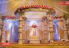 Indian Fusion Wedding Maharani Mandap Decor Indian Fusion Wedding Maharani Mandap Decor
