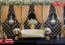 Metal Candle Wall For Luxury Event Decor Metal Candle Wall For Luxury Event Decor