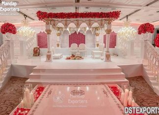 Roman Style Wedding Mandap Cum Stage Roman Style Wedding Mandap Cum Stage