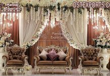 Silver Finish Maharaja Sofa Set For Wedding Silver Finish Maharaja Sofa Set For Wedding