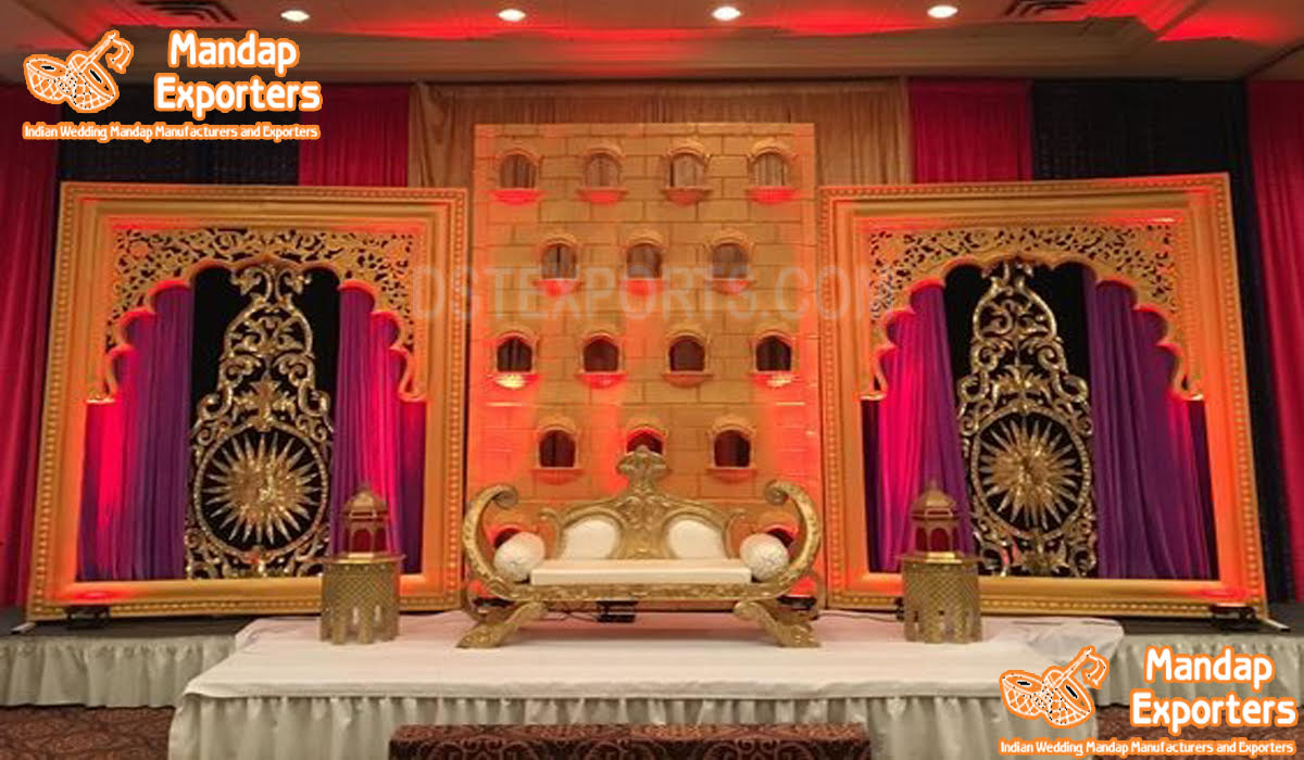Arabian Theme Wedding Party Backdrop Frames