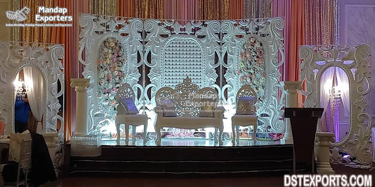 Bollywood Wedding Stage Backdrop Frames