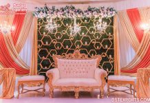 Lovely Candle Wall For Wedding Stage Setup Lovely Candle Wall For Wedding Stage Setup