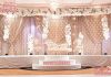 Luxury Wedding Candlelit Stage Decoration Luxury Wedding Candlelit Stage Decoration