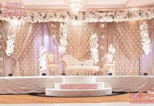 Luxury Wedding Candlelit Stage Decoration Luxury Wedding Candlelit Stage Decoration
