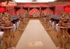 Rustic Indoor Wedding Wooden Mandap Set Rustic Indoor Wedding Wooden Mandap Set