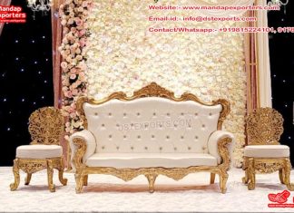 Wedding Sweetheart Sofa Set For Stage Decor Wedding Sweetheart Sofa Set For Stage Decor