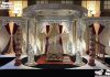 White Crystal Indian Wedding Mandap Decoration White Crystal Indian Wedding Mandap Decoration