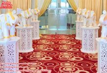 Bollywood Wedding Walkway Pillars & Statues Bollywood Wedding Walkway Pillars & Statues