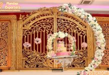 Designer FRP Gate Frame For Wedding Stage Designer FRP Gate Frame For Wedding Stage
