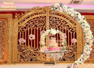 Designer FRP Gate Frame For Wedding Stage Designer FRP Gate Frame For Wedding Stage