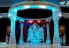 Exclusive Palazzo Pillars Wedding Crystal Mandap Exclusive Palazzo Pillars Wedding Crystal Mandap